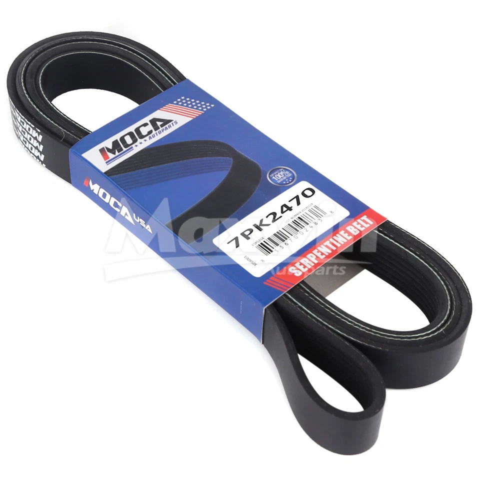 Serpentine Belt Drive Component Kit Fit Dodge Dakota Durango Ram 1500 2500 3500 - Image 3 of 4