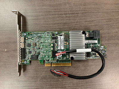 LSI MR SAS 9361-4i mit CacheVault Modul LSICVM02, Getestet und Funktioniert Gut
