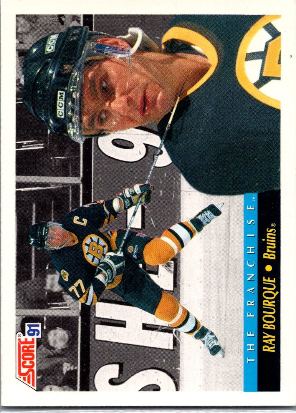 1991-92 Score Canadian - Bilingual #331 Ray Bourque