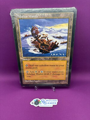 MTG 6X9 Adarkar Wastes Sealed Pack of 10 Oversized Arena League