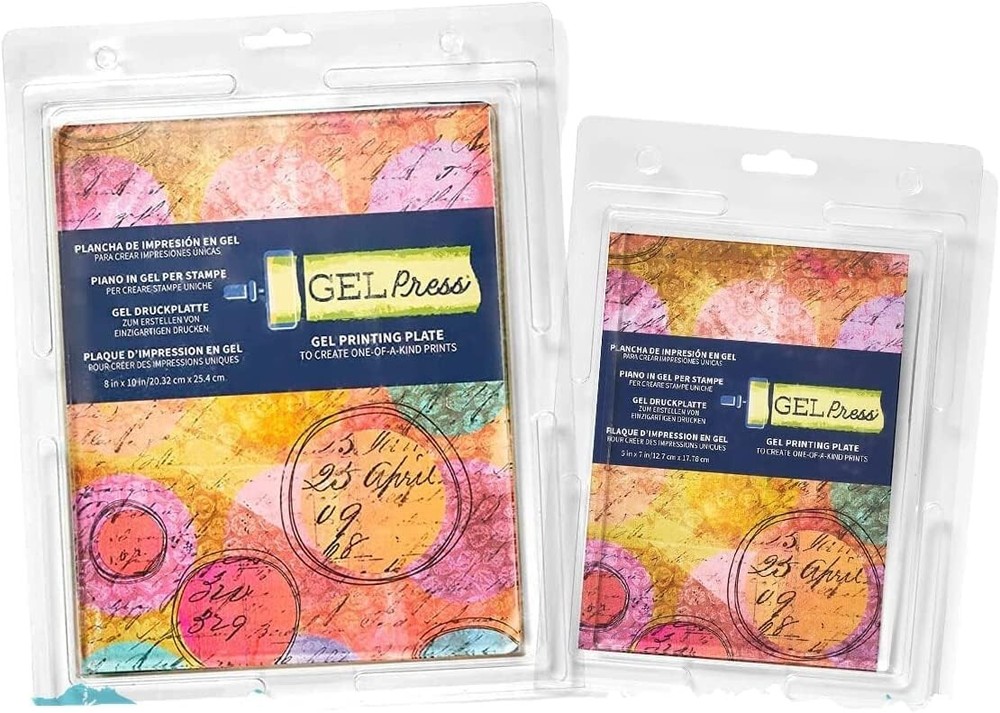 Gel Monoprinting Plates Value Pack - 8