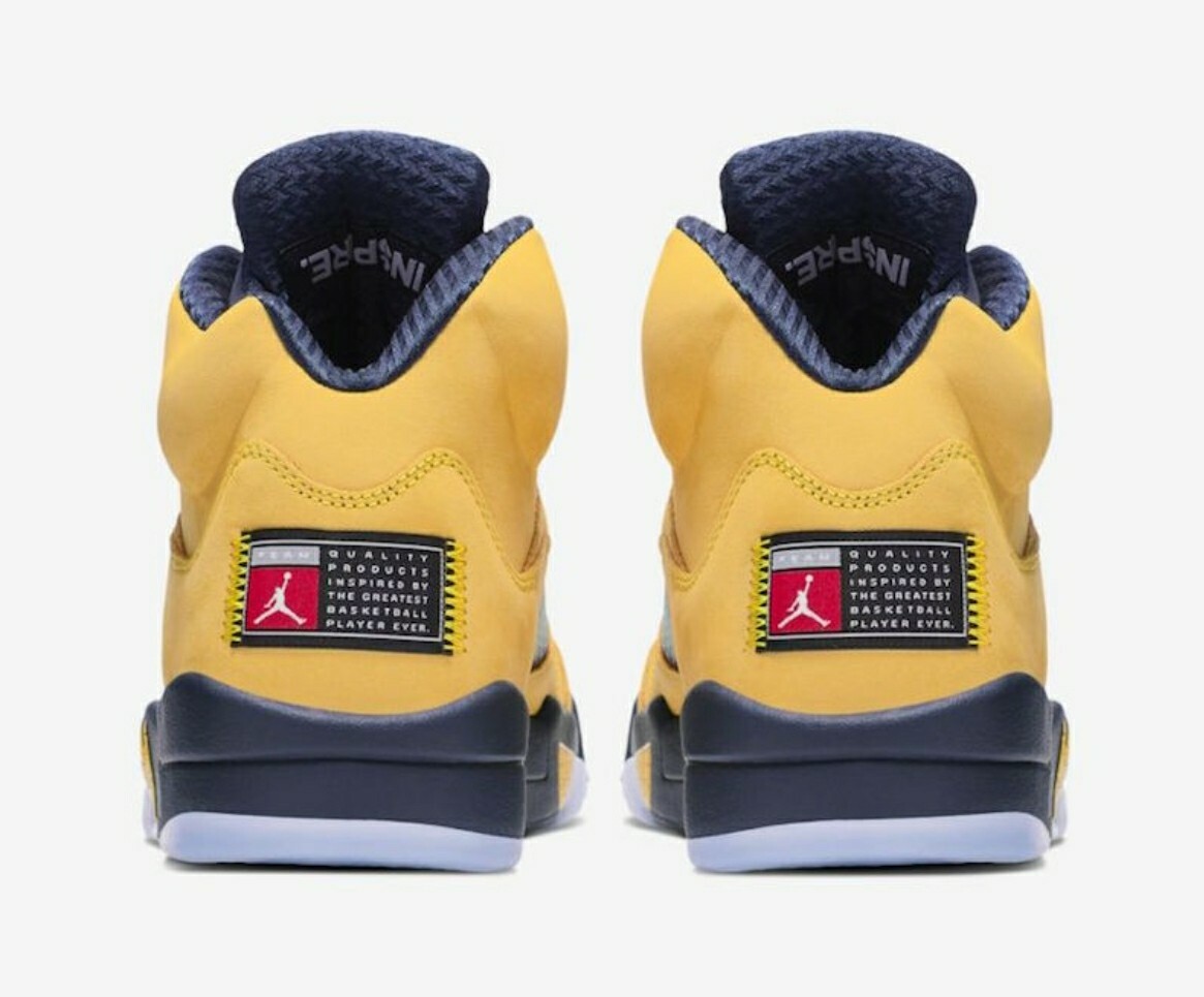 Nike Air Jordan 5 Retro Michigan CQ9541-704 Size 13 | eBay