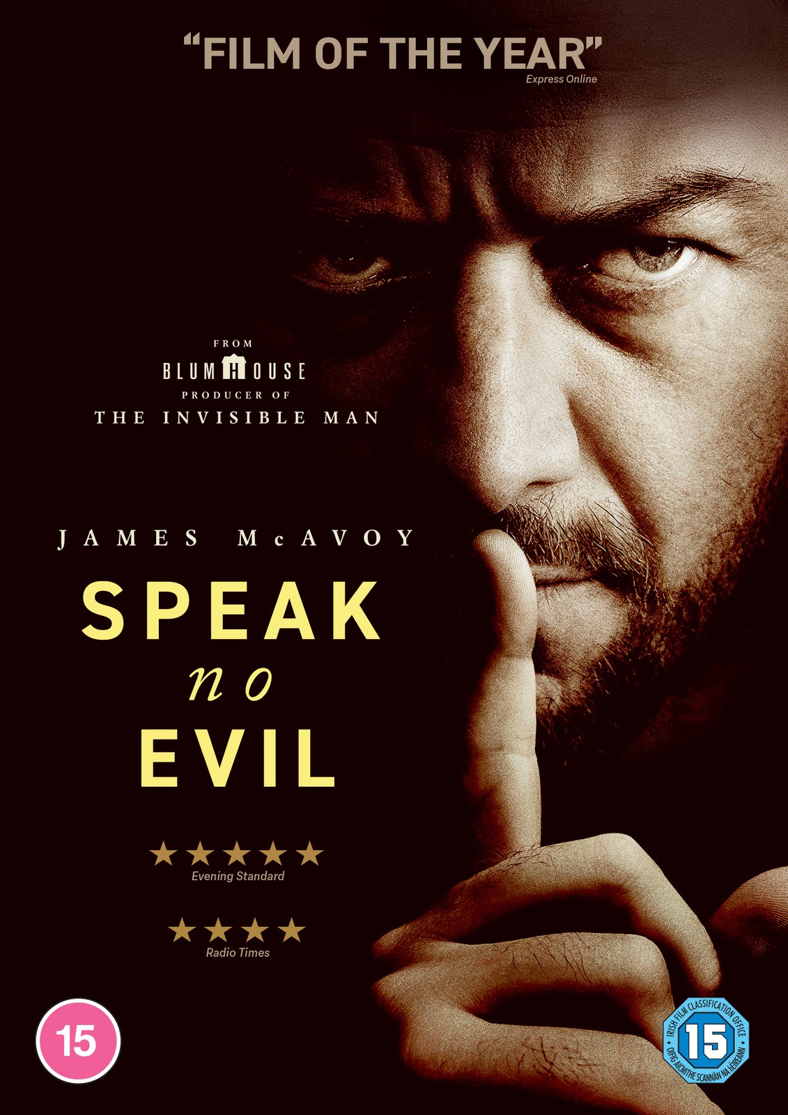 Speak No Evil (DVD) Scoot McNairy Mackenzie Davis Aisling Franciosi Kris Hitchen