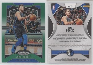 2019-20 Panini Prizm Green Prizm Luka Doncic #75