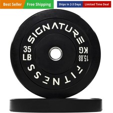 2-Inch Cast Iron Barbell Set, Including Multiple LBS Weight Plates and 6FT Ba...