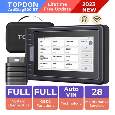TOPDON ArtiDiag800BT OBD2 Full System Diagnostic Scanner Tool TPMS Wireless