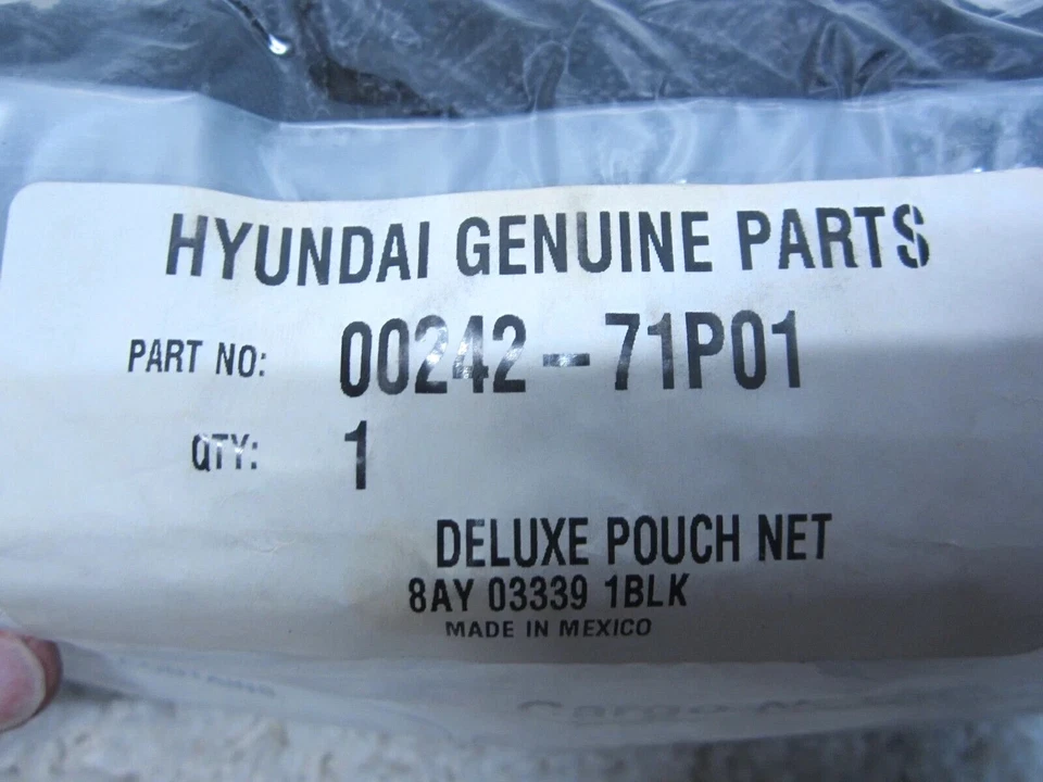 Malla de equipaje red de carga de lujo para maletero Hyundai Santa Fe 2001-2006 OEM #3I-4 Foto 3 de 3