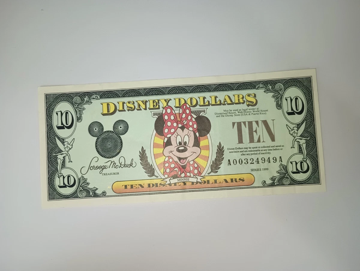 Disney Dollars (1968-Now) for sale | eBay