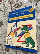 D'Nealian Handwriting from A to Z: Manuscript Capitals Practice