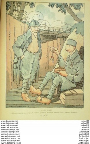 La Baionnette 1918 # 166 (Notre Cru) Leonnec Baille Iribe Gas Legrain Manfredini - Picture 8 of 9