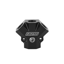 Earl's 100168ERL Distribution Block – 8 AN O-Ring Inlet / 3x 6 AN O-Ring Outlets