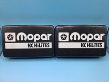 Vintage 1990s Nos Kc Hilites Black Chrysler Fog Light Covers 6 78 X 4 14 Vintage 1990s Nos Kc Hilites Black Chrysler Fog Light Covers 6 78 X 4 14