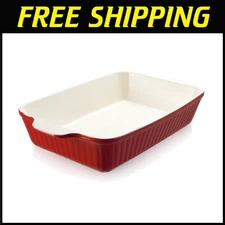 Deep Lasagna Casserole Pan, 135 oz Capacity