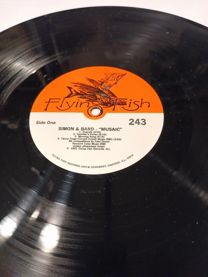 Simon & Bard - Musaic - Flying Fish label; featuring Larry Coryell - Image 4 of 4