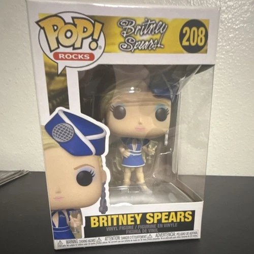 Funko Pop! Rocks Britney Spears #208 Vinyl Figure 2021 - Toxic Britney!