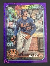 2024 Topps Series 2 - Future Stars Brett Baty #690 Purple Foil /799