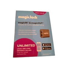 MagicJack VOIP Adapter - Unlimited US  Canada Calls No Monthly Fees