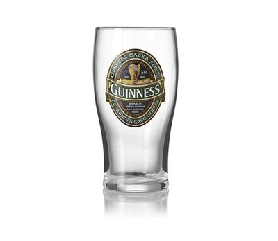 Guinness Official Green Collection Bierglas
