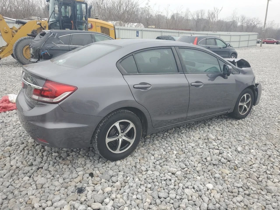 2015 本田思域右乘客车窗调节器二手原始设备制造商 135k 英里 — 第 3/4 张图片