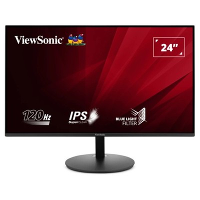 ViewSonic VA24E1H Office Monitor - IPS-Panel, 120Hz HDMI, VGA-Eingänge, Full HD