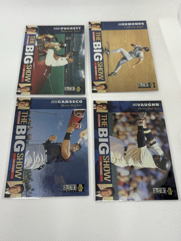 Baseball Card Lot (4) of 1997 Upper Deck Collector’s Choice