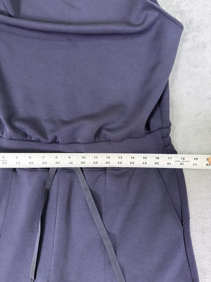 Mono sin mangas Spanx AirEssentials para mujer XL alto azul bolsillos para piernas anchas Foto 3 de 4