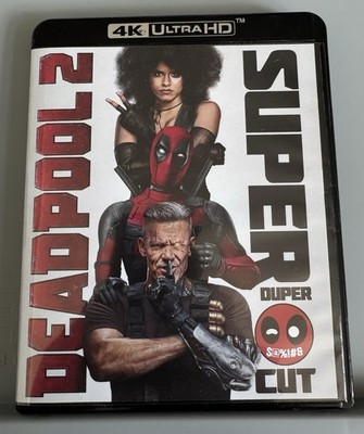 Deadpool 2 4K Ultra HD + Blu-ray (2x UHD + 2xBlu Ray) 4 Discs in 3er Hülle