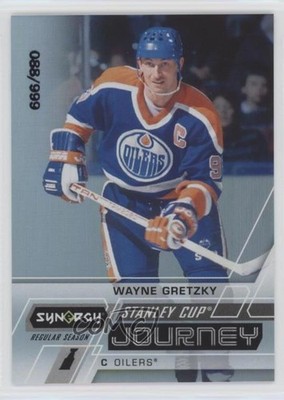 2020-21 Synergy Stanley Cup Journey Regular Season 88/999 Wayne Gretzky HOF 2d8