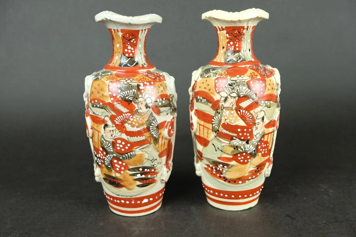 萨摩在日本古董花瓶| eBay