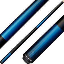 Players C702 Pool Cue   Matte Blue  Black Graphic, 18  21 oz