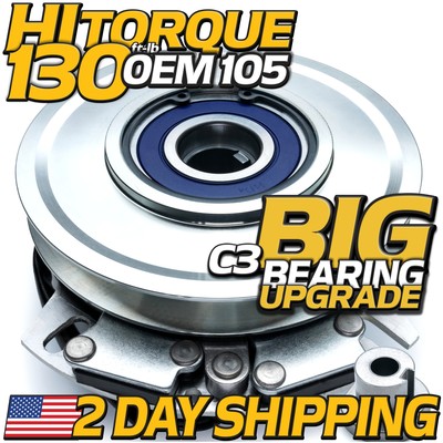 HiTorq 130ftlb (OEM 105) BIGBearing Billet Pulley Clutch Replaces Warner 5219-94