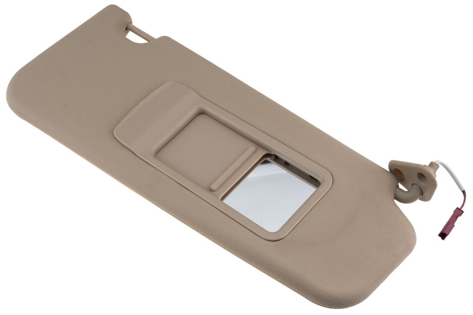 Pare-soleil droit 51167252010 beige pour réparer l'éblouissement en BMW E90 X1