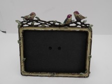 Colorful Metal Enamel Picture Frame with Bird...