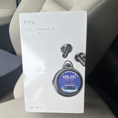 HTC NE71 Bluetooth Wireless In-Ear Earbuds w/ Built-In Mic, Black