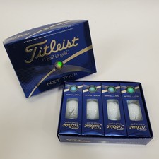 Titleist NXT Tour Golf Balls Box 11 Balls New Sealed Sleeves High Performance