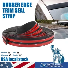 236" T-Shape Car Door Window Trim Edge Moulding Rubber Weatherstrip Seal Strip