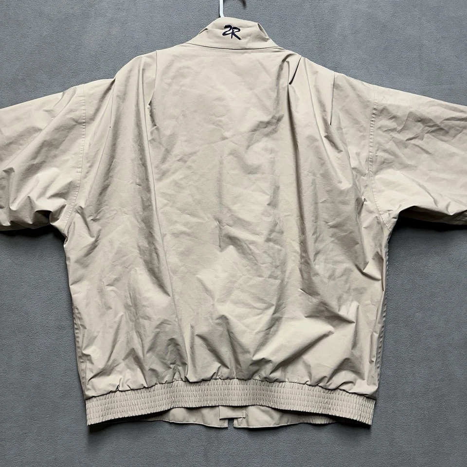 Zero Restriction Jacket Men XL Beige Gore-Tex Tour Golf Waterproof Outerwear USA - Image 2 of 4