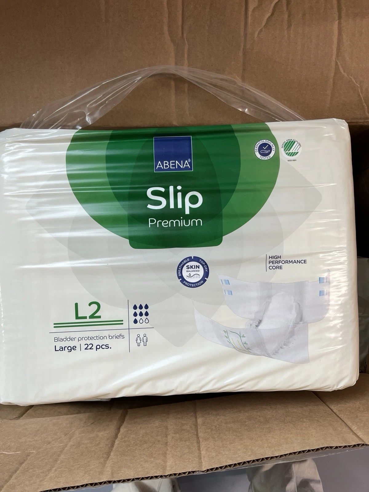 ABENA Slip Premium L2 Adult Diapers – New Sealed Packs