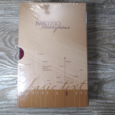 Sealed Narcotics Anonymous Basic Text 30 Year Anniversary 6th Edition Collector