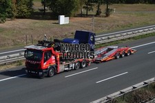 Foto de camión Iveco autotransporter República Checa rojo Bertani 734 #f9vr