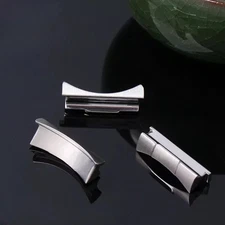 Watch Arc Interface Solid Stainless Steel Silver End Link Waterproof Accessories