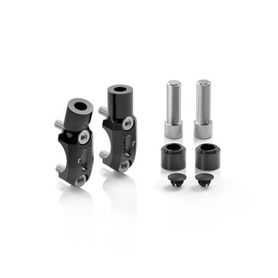 Rizoma Naked Bike Mount kit Stealth Mirrors Street Triple 1200 RS 2020> BSN910B