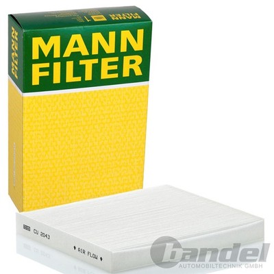 MANN INNENRAUMFILTER POLLENFILTER passend für MAZDA 2 6 CX-7