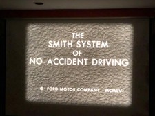 16mm Film - The Smith system of no accident driving   60s   drivers Ed  b w ford