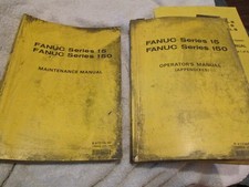 Lot/Set Manuals FANUC Series 15-150- Model B Operators Maintenance Appendixes