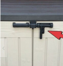 Replacement slide bolt Lock for the Keter Store it Out UK Seller- / bin / part