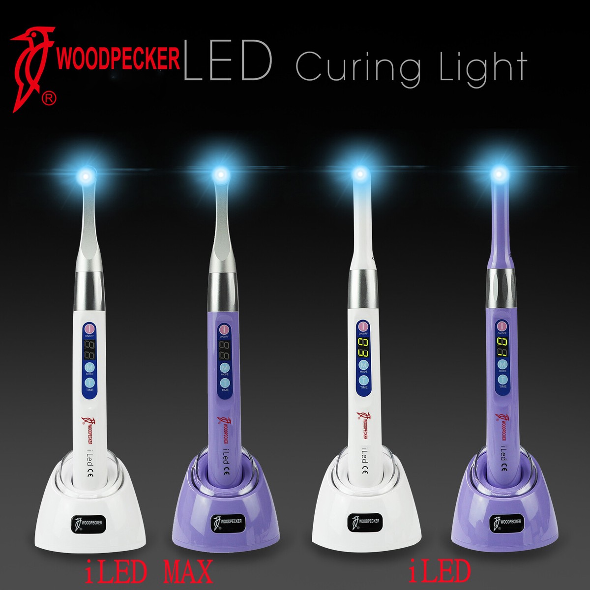 Woodpecker Dental iLed Max 1 Second Curing Light LED Curing Lamp