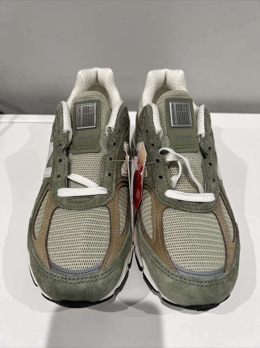 New Balance 990v4 Made in USA x Teddy Santis Low Olive Incense