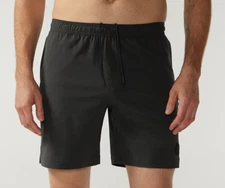 Chubbies Swim Trunks Men Small Black The Flints Bathing Suit Shorts 7"