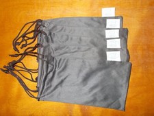 Steve Madden Black Soft Drawstring Sunglass Cases Set of 5